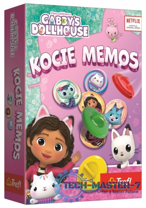 Gra Kocie Memos Koci domek Gabi