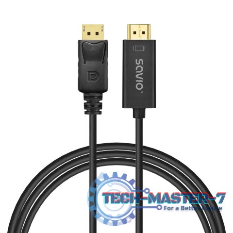 Kabel Display Port do HDMI 1,5m, CL-183