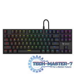 Klawiatura mechaniczna RGB Tempest X2 Outemu Blue