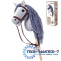 Koń na kiju Hobby Horse HOPPIHORSE A3 szary