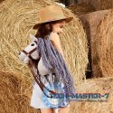 Koń na kiju Hobby Horse HOPPIHORSE A3 szary