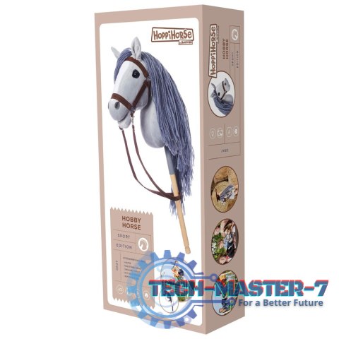 Koń na kiju Hobby Horse HOPPIHORSE A3 szary Koń na kiju Hobby Horse HOPPIHORSE A3 szary