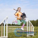 Koń na kiju Hobby Horse HOPPIHORSE A3 szary