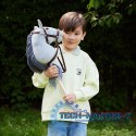 Koń na kiju Hobby Horse HOPPIHORSE A4 szary
