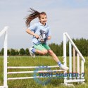 Koń na kiju Hobby Horse HOPPIHORSE A4 szary