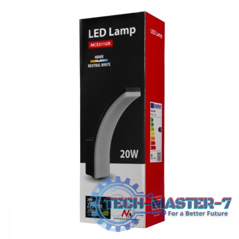 Lampa LED MCE511 GR 20W IP65 4000K Lampa LED MCE511 GR 20W IP65 4000K