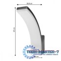 Lampa LED MCE511 GR 20W IP65 4000K