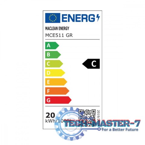 Lampa LED MCE511 GR 20W IP65 4000K Lampa LED MCE511 GR 20W IP65 4000K