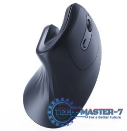 Mysz ergonomiczna 6 przycisków czarna