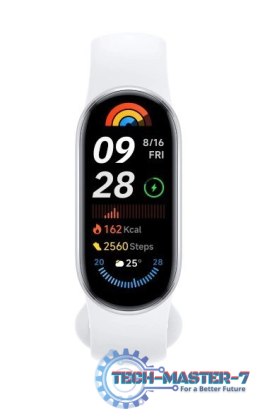 Opaska Sportowa Smart Band 9 srebrna