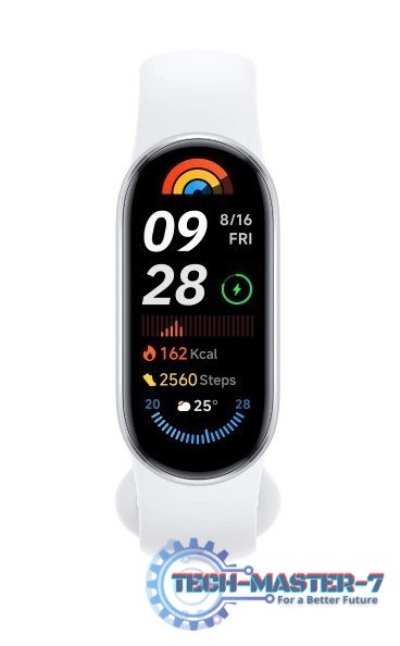 Opaska Sportowa Smart Band 9 srebrna Opaska Sportowa Smart Band 9 srebrna