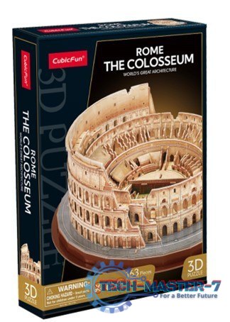 Puzzle 3D 163 elementy Koloseum w Rzymie Puzzle 3D 163 elementy Koloseum w Rzymie