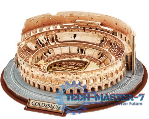 Puzzle 3D 163 elementy Koloseum w Rzymie Puzzle 3D 163 elementy Koloseum w Rzymie