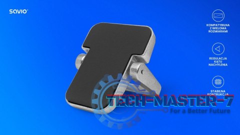 Stopki do laptopa srebrne PB-03 Stopki do laptopa srebrne PB-03