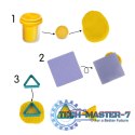 Zestaw Plastusiowe zabawy - Geometryczne kształty
