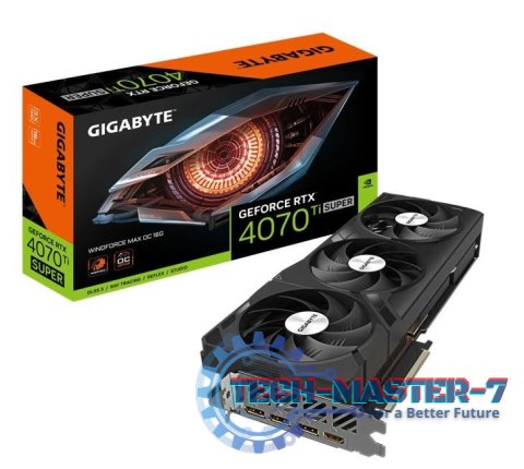 Karta graficzna GeForce RTX 4070 Ti SUPER WINDFORCE MAX OC 16G GDDR6X 256bit