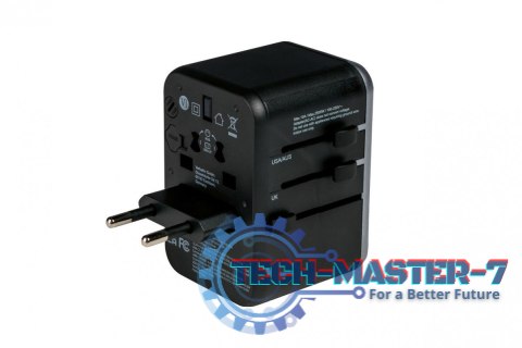 Ładowarka i adapter podróżny UTA-04 49546 PD 61W, QC 3.0, 2x USB-C, 3x USB-A Ładowarka i adapter podróżny UTA-04 49546 PD 61W, QC 3.0, 2x USB-C, 3x USB-A