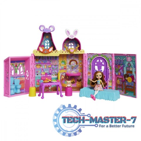 Lalka Enchantimals Domek przyjaźni z meblami i akcesoriami Lalka Enchantimals Domek przyjaźni z meblami i akcesoriami