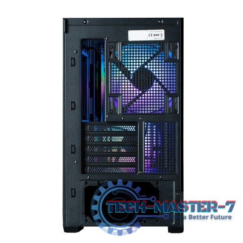 Obudowa P30Air mATX Mini Tower ARGB Fansx3 Black Obudowa P30Air mATX Mini Tower ARGB Fansx3 Black