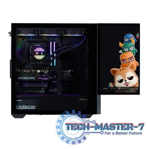 Obudowa Z10DS Black ATX Mid Tower ARGB Fan Obudowa Z10DS Black ATX Mid Tower ARGB Fan