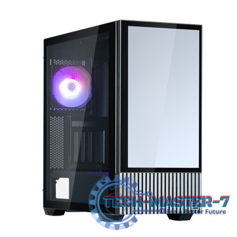 Obudowa Z10DS Black ATX Mid Tower ARGB Fan Obudowa Z10DS Black ATX Mid Tower ARGB Fan