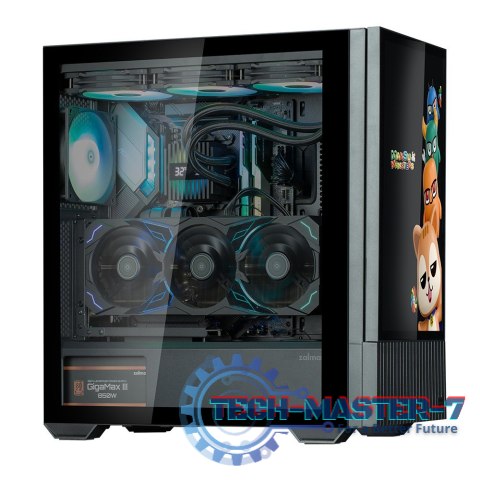 Obudowa Z10DS Black ATX Mid Tower ARGB Fan Obudowa Z10DS Black ATX Mid Tower ARGB Fan