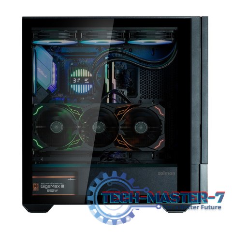 Obudowa Z10DS Black ATX Mid Tower ARGB Fan Obudowa Z10DS Black ATX Mid Tower ARGB Fan