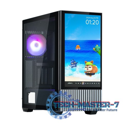 Obudowa Z10DS Black ATX Mid Tower ARGB Fan Obudowa Z10DS Black ATX Mid Tower ARGB Fan