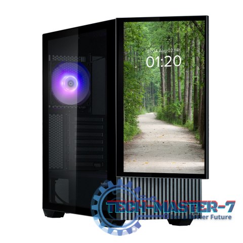 Obudowa Z10DS Black ATX Mid Tower ARGB Fan Obudowa Z10DS Black ATX Mid Tower ARGB Fan