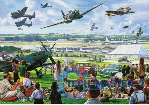 Puzzle 1000 elementów Premium Plus Quality Pokaz lotniczy Puzzle 1000 elementów Premium Plus Quality Pokaz lotniczy