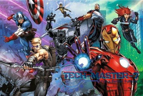 Puzzle 160 elementów Marvel Zawsze gotowi bohaterowie Avangers Puzzle 160 elementów Marvel Zawsze gotowi bohaterowie Avangers