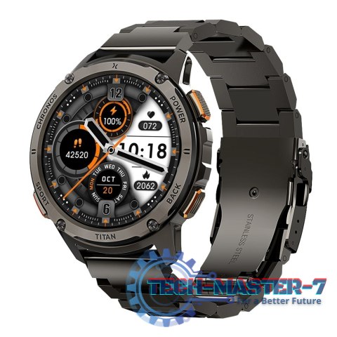 Smartwatch FW110 Titan Chronos Czarny