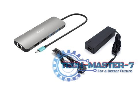 Stacja dokująca USB-C Metal Nano 2x Display Docking Station Power Delivery100W + Charger 100W