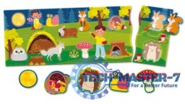 Układanka Carotina Baby Puzzle panorama - Las