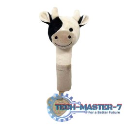 Zabawka z dźwiękiem Krówka 17 cm