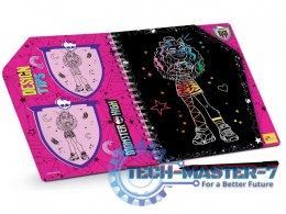 Zdrapywanka Sketchbook Scratch reveal Monster High Forever Friends