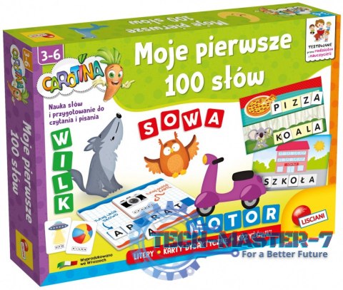 Zestaw edukacyjny Carotina Moje pierwsze 100 słów