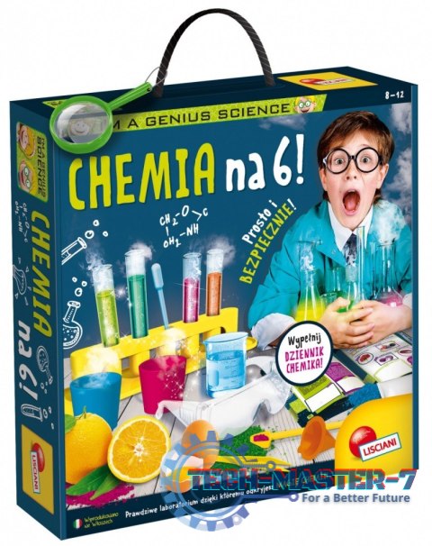 Zestaw naukowy Im a Genius Chemia na 6! Zestaw naukowy Im a Genius Chemia na 6!