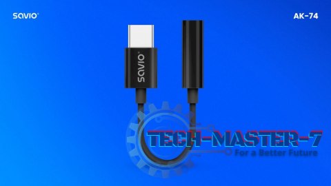 Adapter audio - USB-C Jack 3,5mm AK-74 Adapter audio - USB-C Jack 3,5mm AK-74