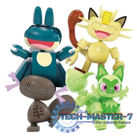 Klocki Pokemon Diabelski młyn Klocki Pokemon Diabelski młyn