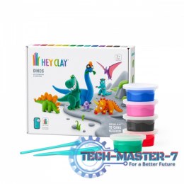 Masa plastyczna Hey Clay Zestaw Dinozaury