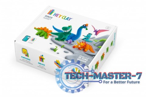 Masa plastyczna Hey Clay Zestaw Dinozaury Masa plastyczna Hey Clay Zestaw Dinozaury