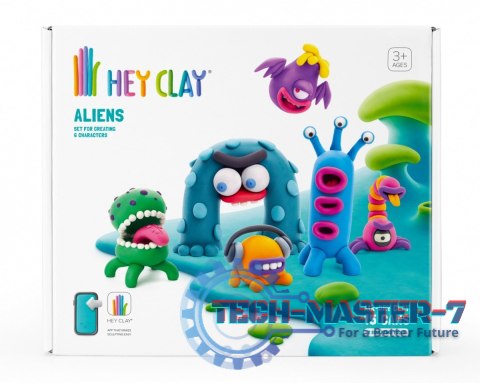 Masa plastyczna Hey Clay Zestaw Obcy