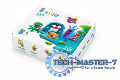 Masa plastyczna Hey Clay Zestaw Obcy Masa plastyczna Hey Clay Zestaw Obcy