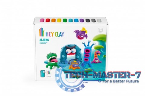 Masa plastyczna Hey Clay Zestaw Obcy Masa plastyczna Hey Clay Zestaw Obcy