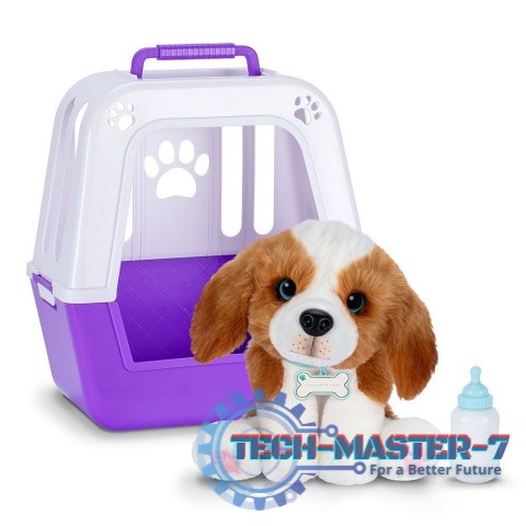 Maskotka interaktywna Little Live Pets - Piesek z transporterem Maskotka interaktywna Little Live Pets - Piesek z transporterem