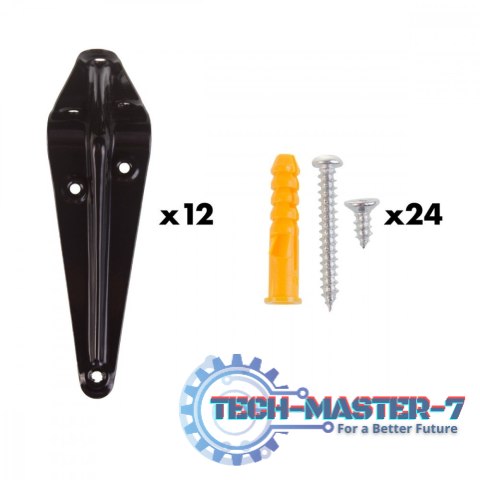 Półki ścienne 6 szt 8kg MC-331 Półki ścienne 6 szt 8kg MC-331