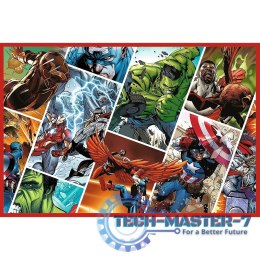 Puzzle 2x200 elementów Obrońcy świata Avengers Marvel