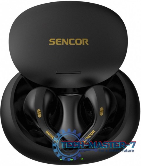 Słuchawki douszne bluetooth SEP 560BT BK, BT 5.3, czas 6h, 40mAh