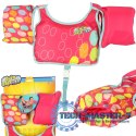 Kamizelka dmuchana BESTWAY 32174 kapok z rękawkami 3-6lat 19-30kg różowa